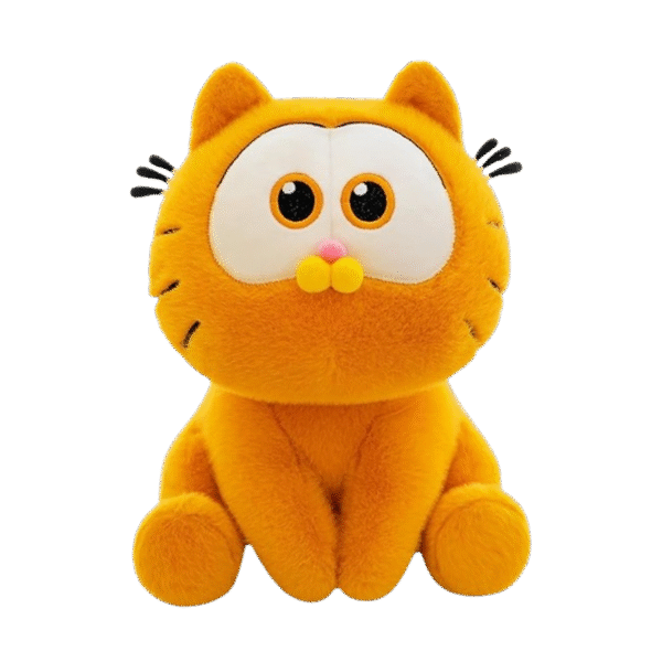 Babioms Fat Orange Cat Plush, Garfied Soft Plush Toy, Orange Cat Stuffed Animals Toy