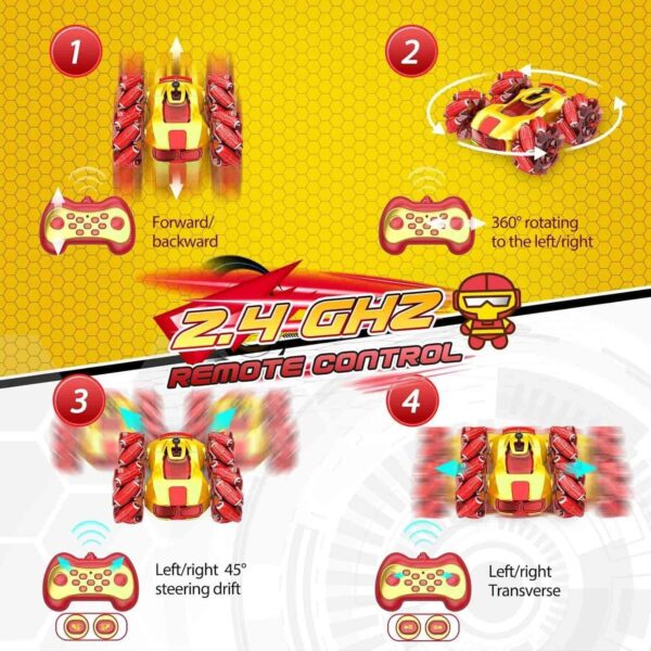 Braxel Remote Control Cars, Kids Toys for 3-12 Year Old Boys Rc Car 3-12 Year Old Boy - Image 4