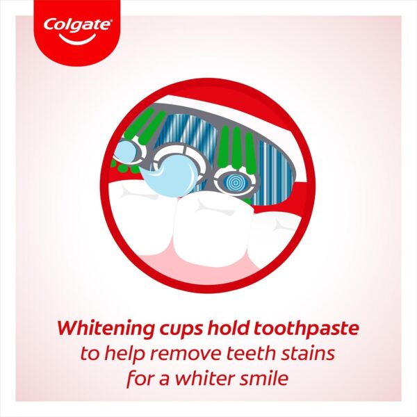 Colgate 360 Max White One Manual Toothbrush Medium - Image 3
