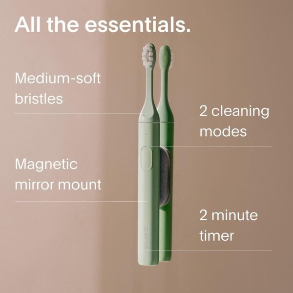 SURI Electric Toothbrush—Sustainable Electric Toothbrushes Adults, for Women & Gifts for Men - Image 4