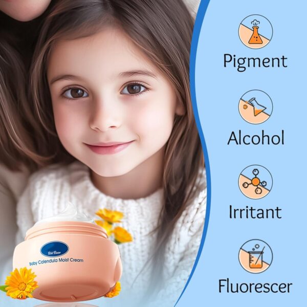 QV Baby Moisturising Cream, 500g - Rich Moisturising Cream With Glycerin and Vitamin B3 For Babies and Newborn - Image 4