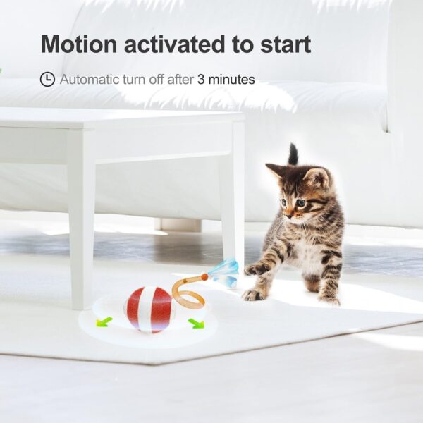 Petiepaw Cat Toys Ball,Interactive Cat Toys for Indoor Cats - Image 2