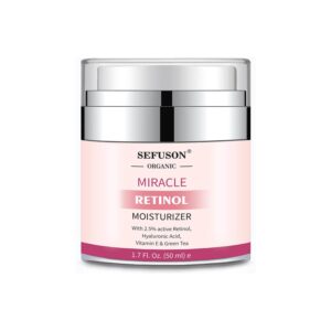Retinol Moisturizer Cream,For Face&Eye Area Anti Aging Wrinkles & Acne & Fine Lines - With 2.5% Active Retinol (50Milliliter)