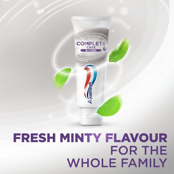 Aquafresh Complete Care Whitening Toothpaste, Helps Restore Your Teeth’s Natural Whiteness, Freshens Whole Mouth, 100ml - Image 6