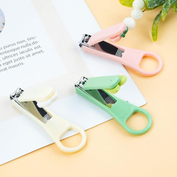 Nail Clippers Set,Kids Nail Clipper,3 Pieces Nail Clippers,Childrens Nail Clippers,Nail Clippers Sharp for Women,Girls,Children - Image 5