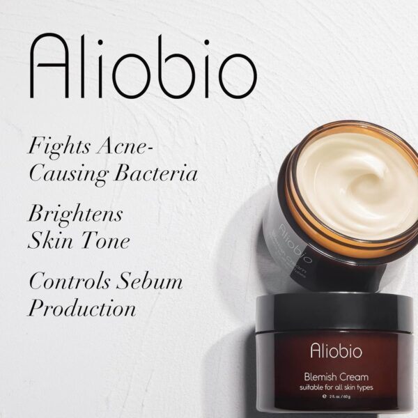 Acne Spot Treatment Cream Aliobio for Acne Scar Pimple Cream, 60g, yellow - Image 4