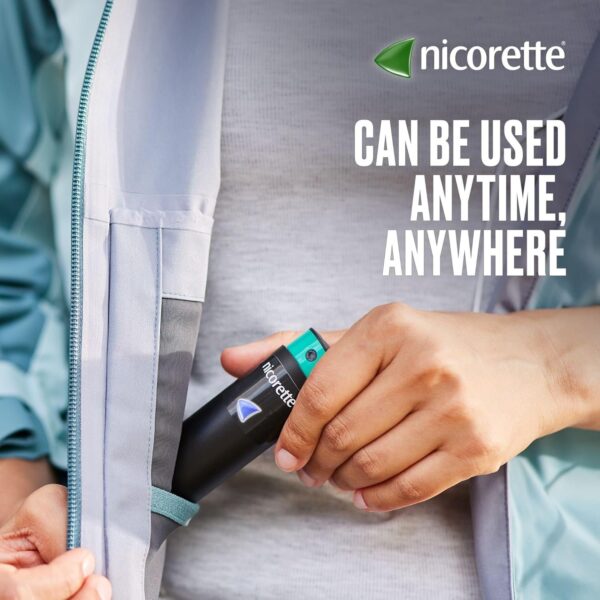 Nicorette QuickMist Mouthspray, Freshmint (1 x 150 Sprays) Smoking or Vaping Cessation Aid - Image 4