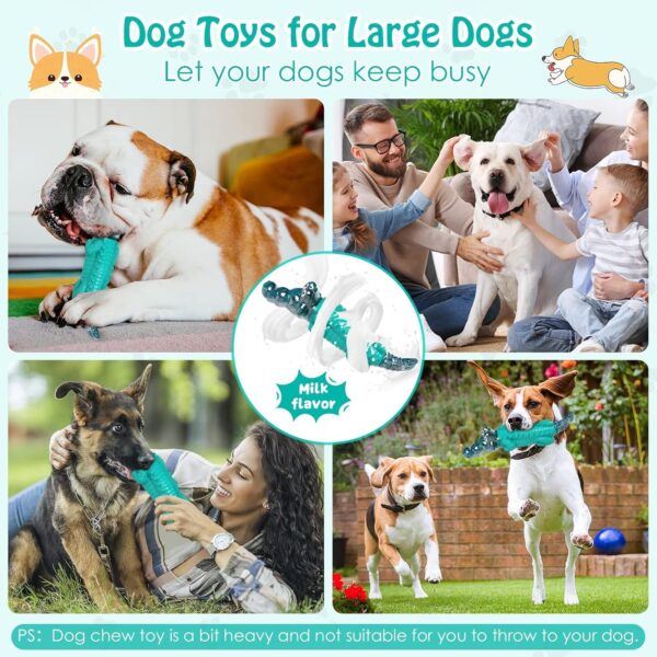 Aleath Indestructible Dog Chew Toys: Dog Toy for Large Medium Breed Dog - Dog Toys for Aggressive Chewers - Image 5
