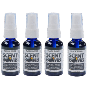 SCENT BOMB BLACK BOMB BOTTLE 4PK