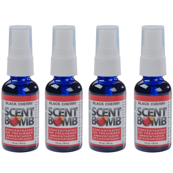 SCENT BOMB BLACK CHERRY BOTTLE 4PK